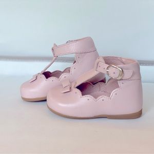 Jacadi blush Mary Jane shoes.